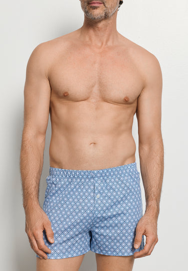 Fancy Jersey Cotton Knit Boxers | Modern Tie 79400-1252